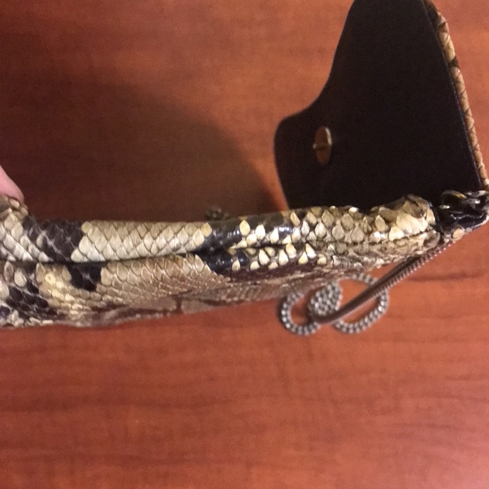 Vintage snake skin purse. In very good condition - Picture 13 of 16